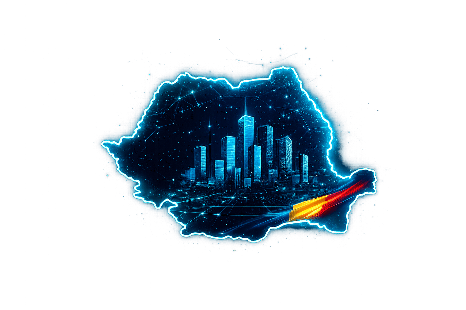 Hartă digitală a României cu infrastructură de date pentru firme
